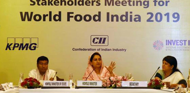 World Food India to be held from 1st to 4th November 2019 in New Delhi World-Food-India-2019