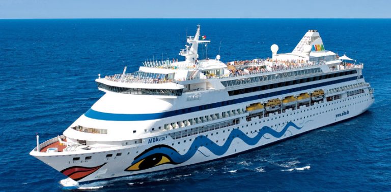 Cruise season begins as first luxury vessel arrives in Kochi AIDAvita-cruise-ship