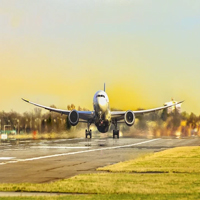 Aeroplane takeoff