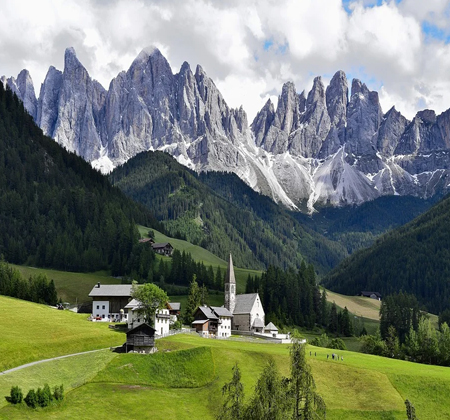 Alps mountains dolomites italy