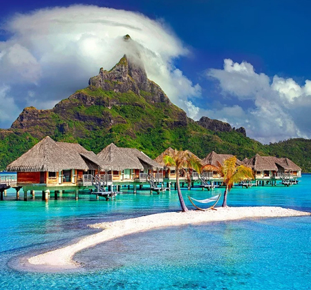 bora bora islands carribean french polynesia tahiti